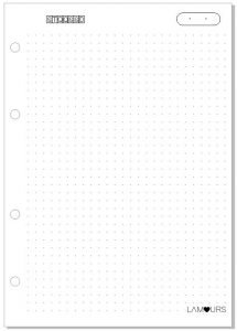 Com espaço para datas