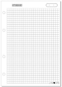 Com espaço para datas