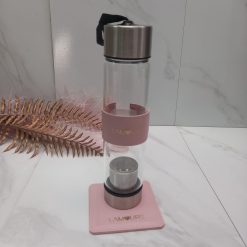 Kit Garrafa com infusor + Porta copo